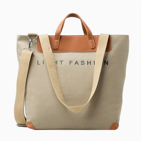 "Torebka damska Favre F001 – shopper beżowa"